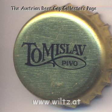 Beer cap Nr.11592: Tomislav Pivo produced by Zagrebacka Pivovara/Zagreb