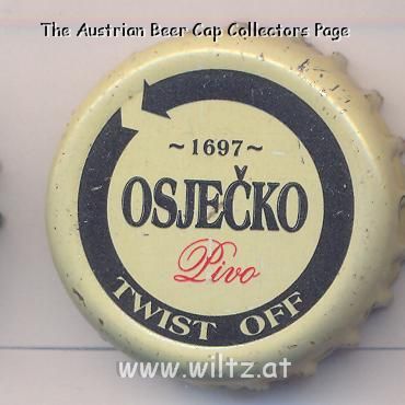 Beer cap Nr.11598: Osjecko Pivo produced by Pivovara Osijek/Osijek
