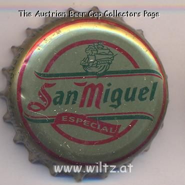 Beer cap Nr.11612: Cerveza Especial produced by San Miguel/Barcelona