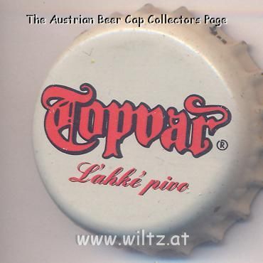 Beer cap Nr.11616: Topvar Lahke Pivo produced by Topvar Pipovar a.s./Topolcany