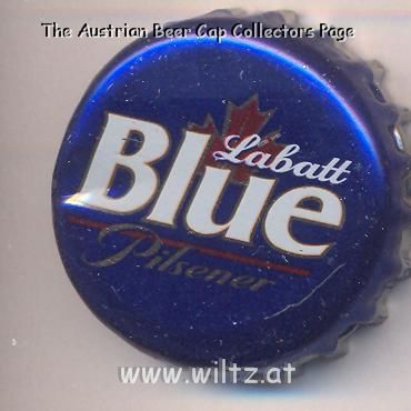 Beer cap Nr.11767: Blue produced by Labatt Brewing/Ontario