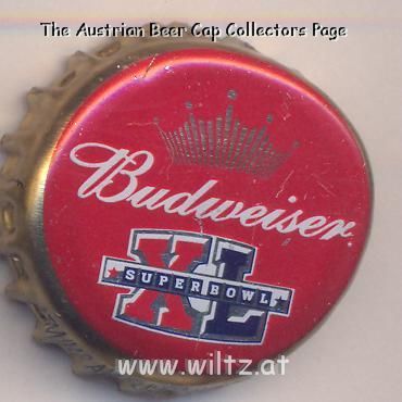 Beer cap Nr.11789: Budweiser produced by Anheuser-Busch/St. Louis