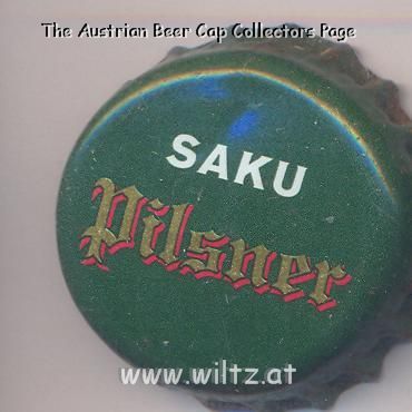 Beer cap Nr.11887: Pilsner produced by Saku Brewery/Saku-Harju