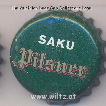 Beer cap Nr.11888: Pilsner produced by Saku Brewery/Saku-Harju