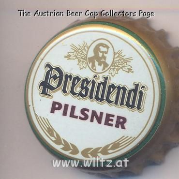 Beer cap Nr.11889: Presidendi Pilsner produced by Saku Brewery/Saku-Harju