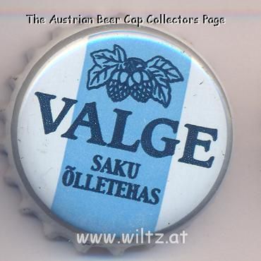 Beer cap Nr.11898: Valge produced by Saku Brewery/Saku-Harju