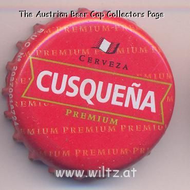 Beer cap Nr.11932: Cusquena produced by Compania Cervecera Del Sur Del Peru/Cuzco