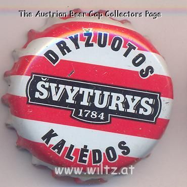 Beer cap Nr.11955: Dryzuotos Kaledos produced by Svyturys/Klaipeda