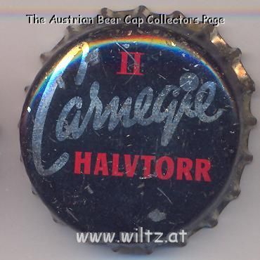 Beer cap Nr.11962: Carnegie Halvtorr II produced by AB Pripps Bryggerier/Göteborg