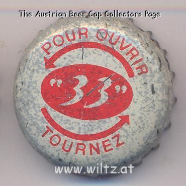 Beer cap Nr.11977: 33 Export produced by Union des Brasseries/Rueil-Malmaison