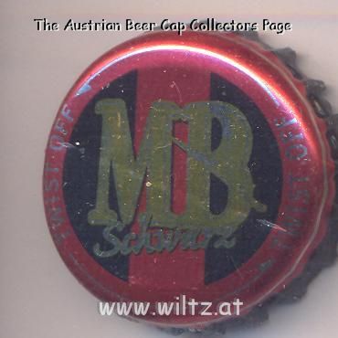 Beer cap Nr.11978: MB schwarz produced by Pivara MB/Novi Sad