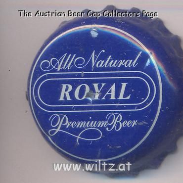 Beer cap Nr.11983: All Natural Royal Premium Beer produced by Royal Beer Co. Ltd./Nuku'alofa