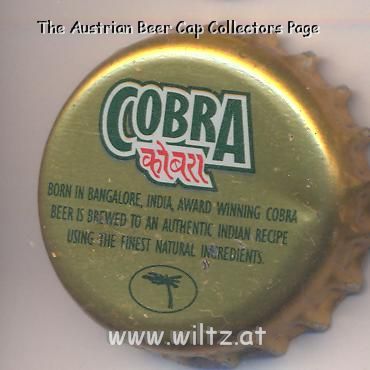 Beer cap Nr.12020: Cobra produced by Mysore/Bangalore