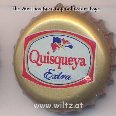 Beer cap Nr.12076: Quisqueya Extra produced by Cerveceria Vegana/La Vega
