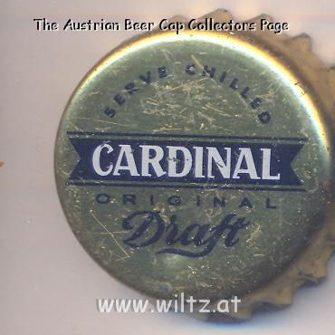 Beer cap Nr.12095: Cardinal Original Draft produced by Brasserie Du Cardinal Fribourg S.A./Fribourg