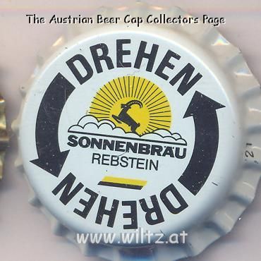 Beer cap Nr.12101: Sonnenbräu Lagerbier hell produced by Sonnenbräu/Rebstein