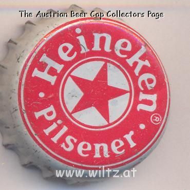 Beer cap Nr.12124: Heineken Pilsener produced by Heineken/Amsterdam