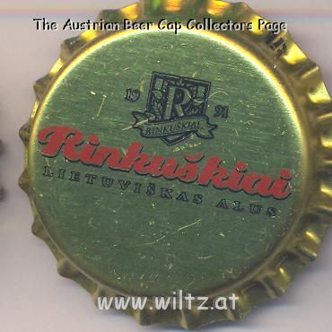Beer cap Nr.12243: Rinkuskiai produced by Rinkuskiu Alaus Darykla/Birzu raj.