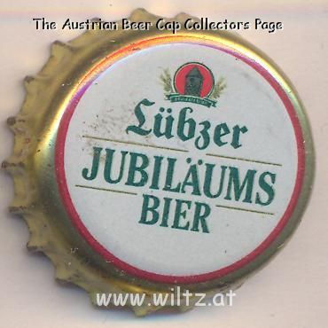 Beer cap Nr.12286: Jubiläums Bier produced by Mecklenburgische Brauerei Lübz GmbH/Lübz