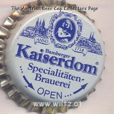 Beer cap Nr.12337: Premium Pilsener produced by Bamberger Kaiserdom Spezialitäten Brauerei/Bamberg