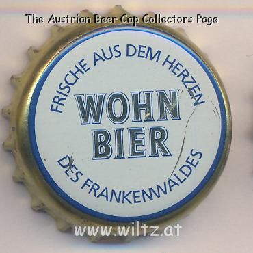 Beer cap Nr.12342: Wohn Bier produced by Bürgerbräu A.Wohn/Naila