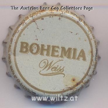 Beer cap Nr.12384: Bohemia Weiss produced by InBev Brasil/Rio Grande do Sul