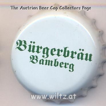 Beer cap Nr.12392: Bügerbräu produced by Kaiserdom Privatbrauerei Wörner KG/Bamberg