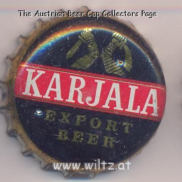 Beer cap Nr.12452: Karjala Export Beer produced by Karjala Olutta/Helsinki