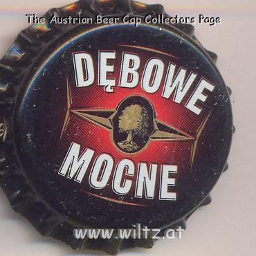 Beer cap Nr.12474: Debowe Mocne produced by Komponia Piwowarska SA/Poznan