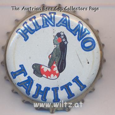 Beer cap Nr.12499: Hinano produced by Brasserie de Tahiti S.A/Papeete
