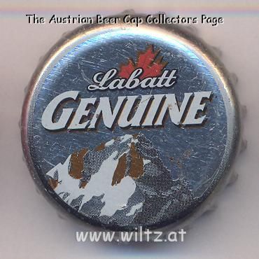 Beer cap Nr.12500: Genuine produced by Labatt Brewing/Ontario