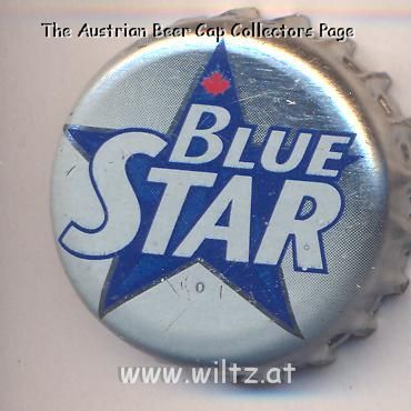 Beer cap Nr.12506: Blue Star produced by Labatt Brewing/Ontario