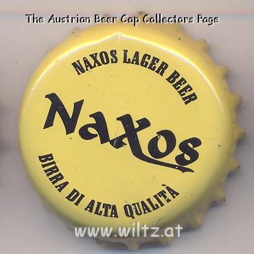 Beer cap Nr.12566: Naxos Lager Beer produced by Naxos Beer Company/Mazara del Vallo - Trapani