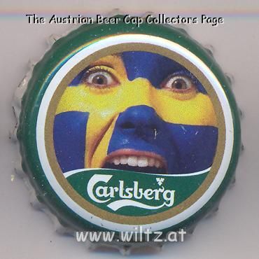 Beer cap Nr.12587: Carlsberg produced by Carlsberg Bier GmbH/Hamburg