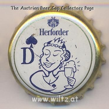 Beer cap Nr.12595: Herforder produced by Brauerei Felsenkeller/Herford