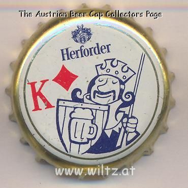 Beer cap Nr.12597: Herforder produced by Brauerei Felsenkeller/Herford