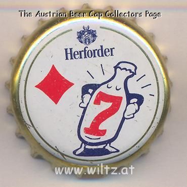 Beer cap Nr.12598: Herforder produced by Brauerei Felsenkeller/Herford