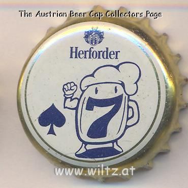 Beer cap Nr.12600: Herforder produced by Brauerei Felsenkeller/Herford