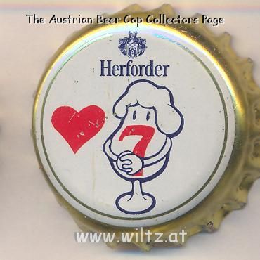 Beer cap Nr.12601: Herforder produced by Brauerei Felsenkeller/Herford