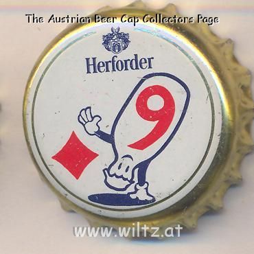 Beer cap Nr.12603: Herforder produced by Brauerei Felsenkeller/Herford
