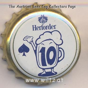 Beer cap Nr.12606: Herforder produced by Brauerei Felsenkeller/Herford