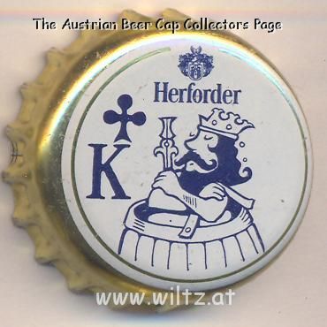 Beer cap Nr.12607: Herforder produced by Brauerei Felsenkeller/Herford