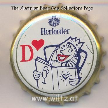 Beer cap Nr.12609: Herforder produced by Brauerei Felsenkeller/Herford