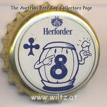 Beer cap Nr.12613: Herforder produced by Brauerei Felsenkeller/Herford