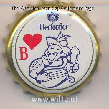 Beer cap Nr.12617: Herforder produced by Brauerei Felsenkeller/Herford
