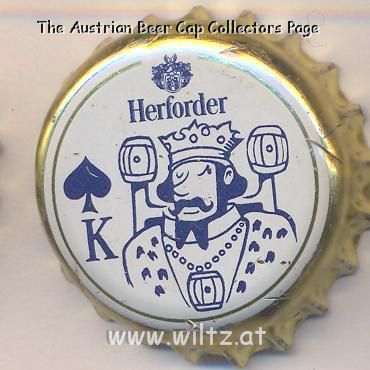 Beer cap Nr.12618: Herforder produced by Brauerei Felsenkeller/Herford