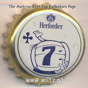 Beer cap Nr.12621: Herforder produced by Brauerei Felsenkeller/Herford