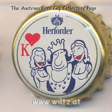 Beer cap Nr.12627: Herforder produced by Brauerei Felsenkeller/Herford