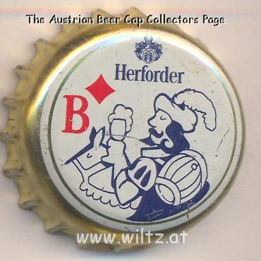 Beer cap Nr.12628: Herforder produced by Brauerei Felsenkeller/Herford