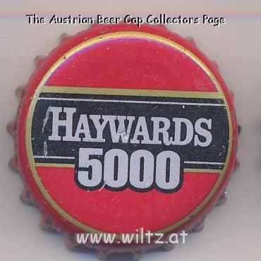 Beer cap Nr.12640: Haywards 5000 produced by Rochees Breweries Ltd./Neemrana